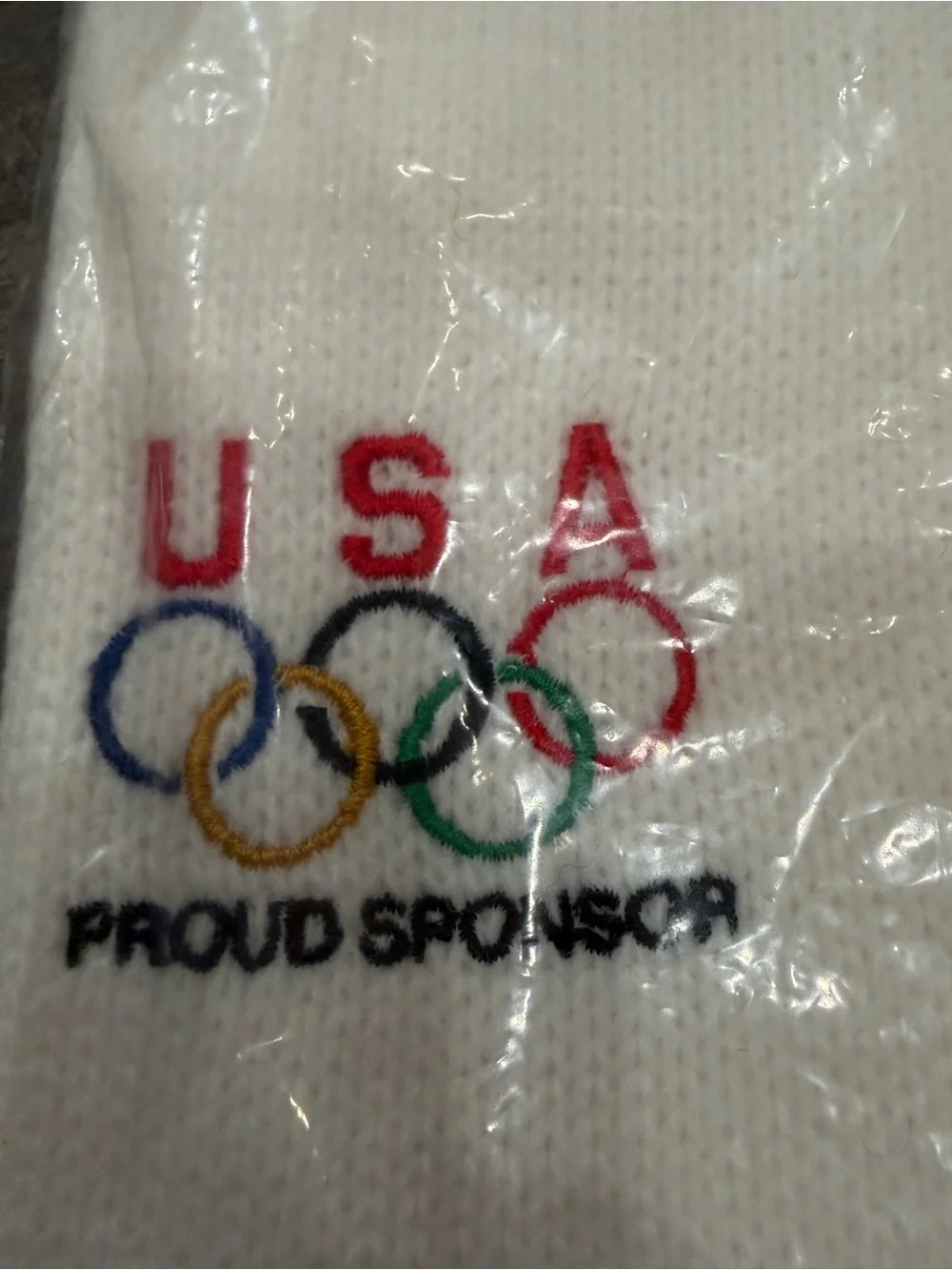 USA Olympics Proud Sponsor Beanie Hat